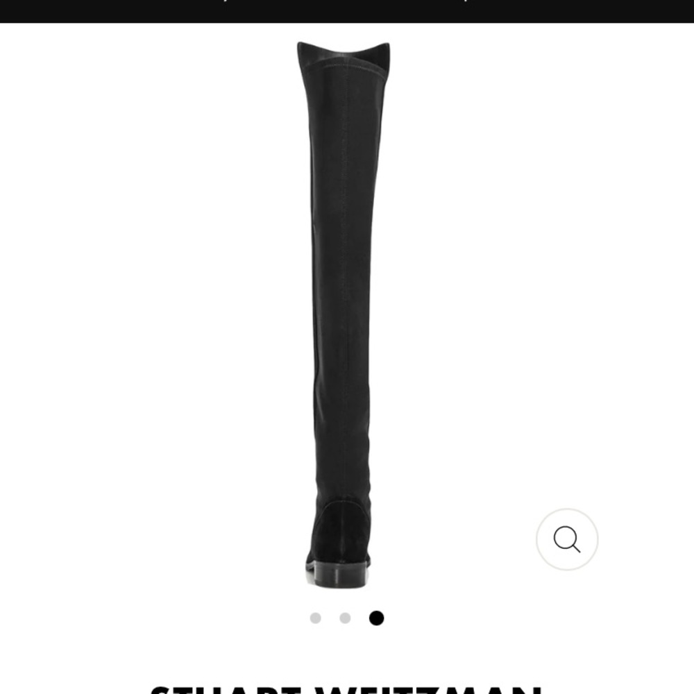 New and never worn Stuart Weitzman Langdon over the knee suede boots
